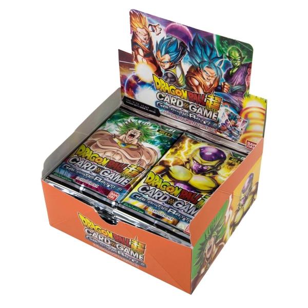 Dragon Ball Super TCG: Galactic Battle Booster Box - Series 1 - 24 Packs [Card Game, 2 Players]