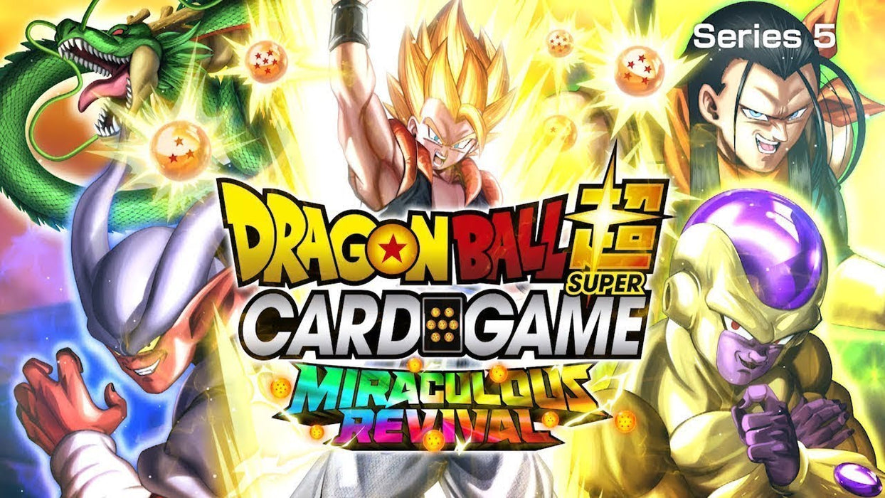 Dragon Ball Super TCG: Miraculous Revival Booster Box - Series 5 - 24 Packs [Card Game, 2 Players]