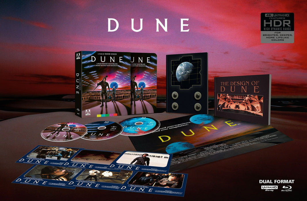 Dune 4K - 3-Disc Limited Deluxe Edition SteelBook [Blu-ray + 4K UHD]