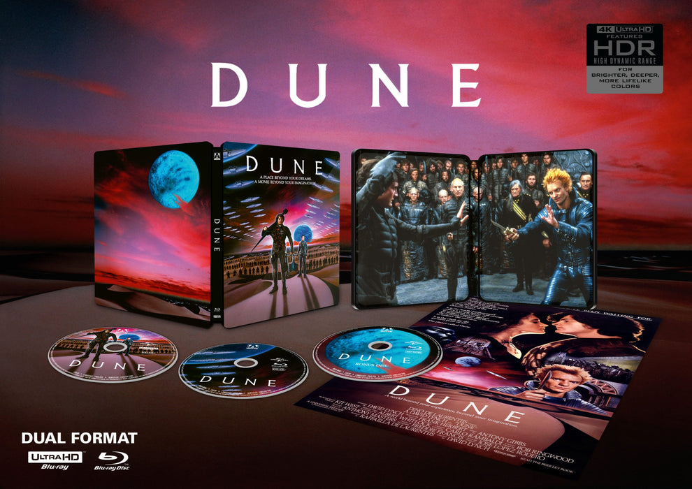 Dune 4K - 3-Disc Limited Edition SteelBook [Blu-ray + 4K UHD]