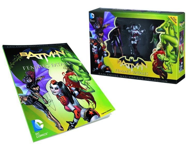 Eaglemoss DC Masterpiece Collection #2: Femme Fatales Figurine Set - Batgirl, Harley Quinn, Poison Ivy [Toys, Ages 18+]