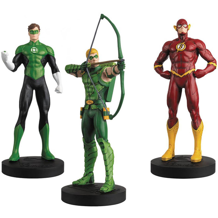 Eaglemoss DC Masterpiece Collection: Justice League Figurine Set - Flash,  Green Lantern, Green Arrow [Toys, Ages 18+]