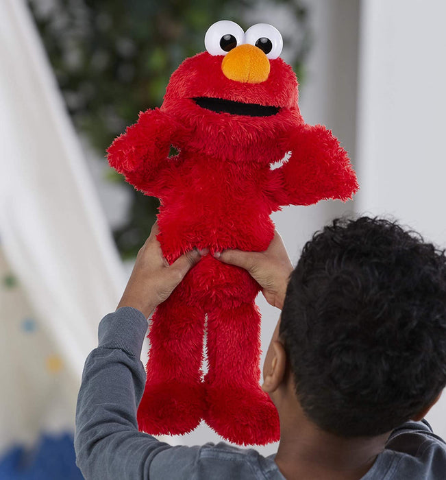 Elmo Loves to Hug 14-Inch Plush Toy [Toys, Ages 8 Months+]