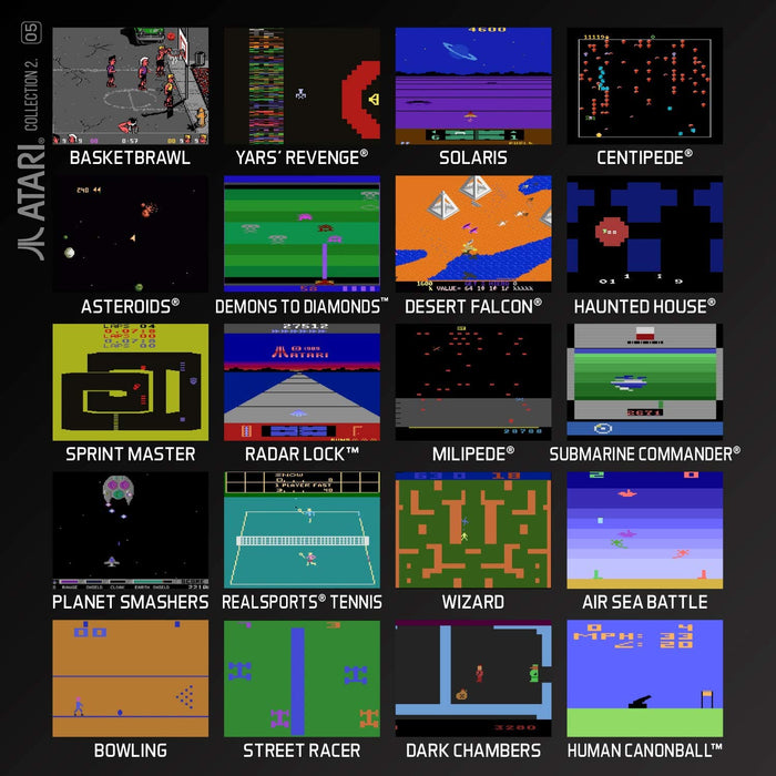 Evercade Premium Pack - Atari Volume 1, Interplay Volume 1, Data East Volume 1 [Retro System]
