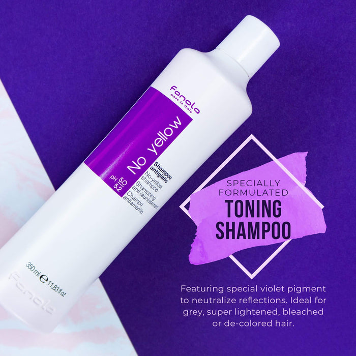 Fanola No Yellow Shampoo - 1000mL / 33.8 fl oz [Hair Care]