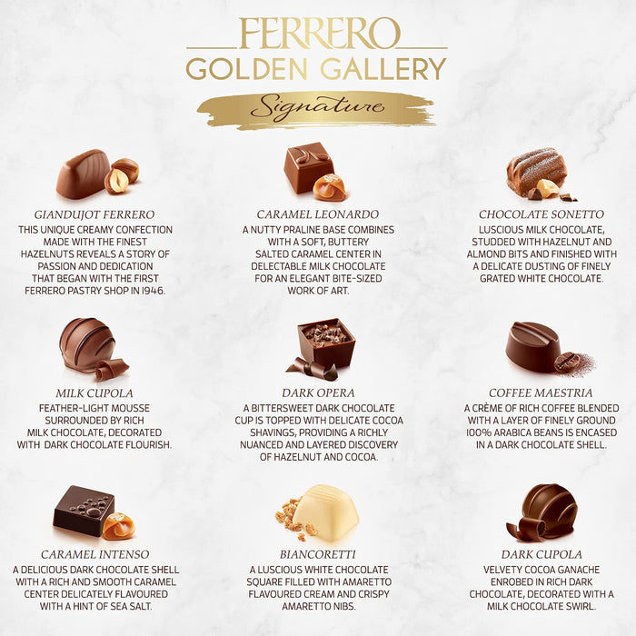 Ferrero Golden Gallery Signature Advent Calendar - 259g [Snacks & Sundries]