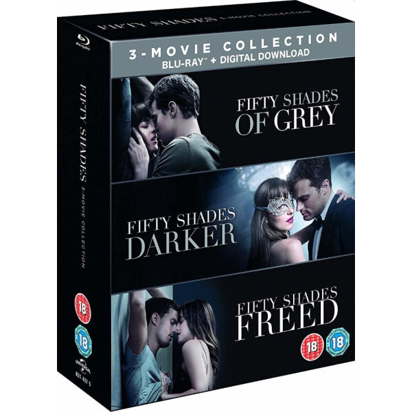 Fifty Shades: 3-Movie Collection [Blu-Ray + Digital Box Set]