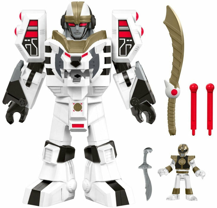 Power Rangers White Ranger & Warrior Mode Tigerzord [Toys, Ages 3+]