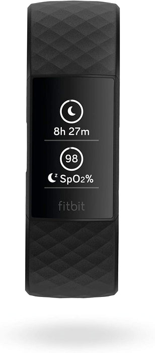 Fitbit Charge 4 Fitness and Activity Tracker with Built-in GPS, Heart Rate, Sleep & Swim Tracking - Black [Electronics]