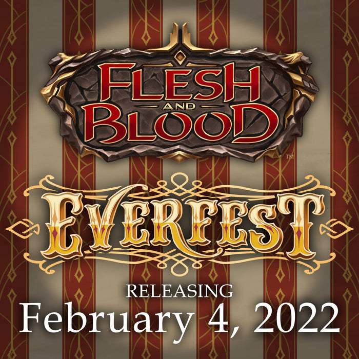 Flesh and Blood TCG: Everfest Booster Box 1st Edition - 24 Packs [Card Game, 2 Players]