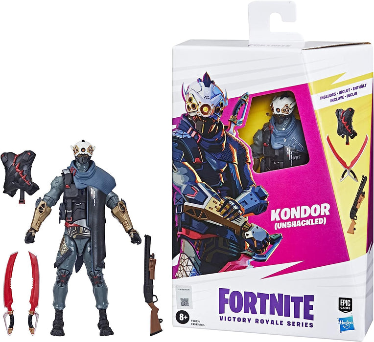Fortnite Victory Royale Series: Kondor (Unshackled) 6-Inch Collectible Action Figure with Accessories [Toys, Ages 8+]