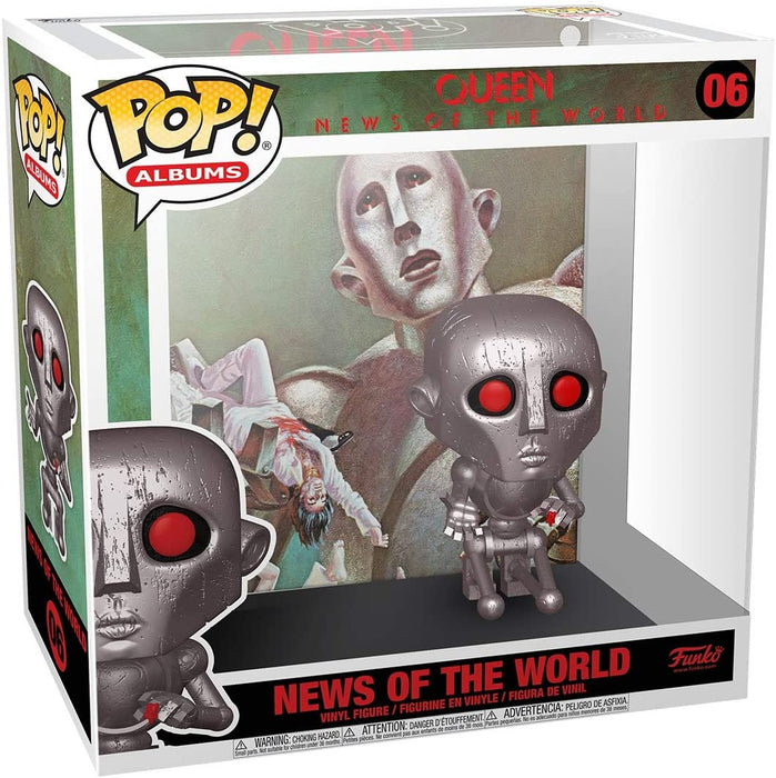 Funko POP! Albums: Queen - News of The World Vinyl Figure [Toys, Ages 3+, #6]