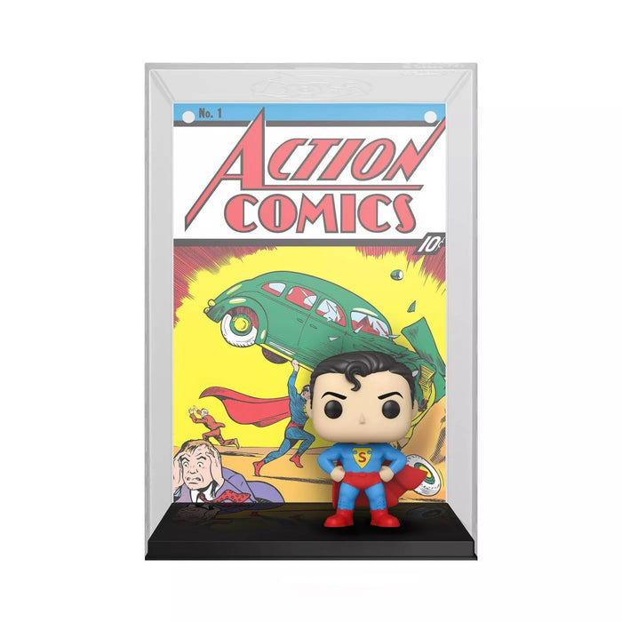 Funko POP! Comic Covers: DC - Superman Action Comics Vinyl Figure [Toys, Ages 3+, #01]