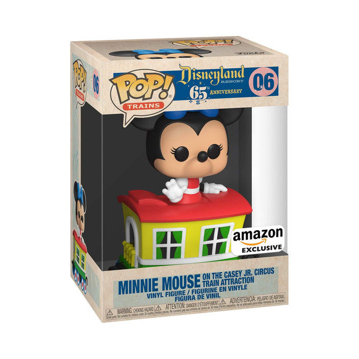 Funko POP! Disney: Minnie Mouse on the Casey Jr. Circus Train Attraction Vinyl Figure [Toys, Ages 3+, #06]