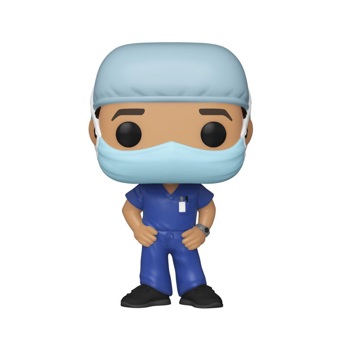 Funko POP! Heroes: Front Line Worker - Male Hospital Worker Vinyl Figure [Toys, Ages 3+, #1]