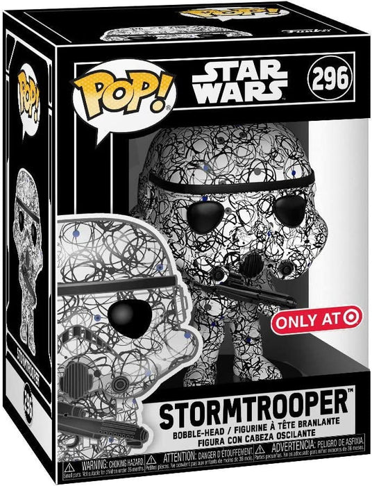 Funko POP! Movies: Star Wars - Futura Stormtrooper Vinyl Bobble-head [Toys, Ages 3+, #296]
