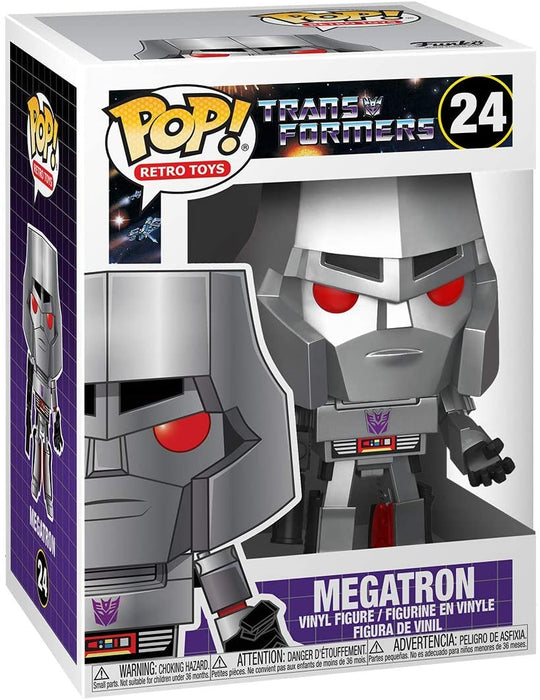 Funko POP! Retro Toys: Transformers - Megatron Vinyl Figure [Toys, Ages 3+, #24]