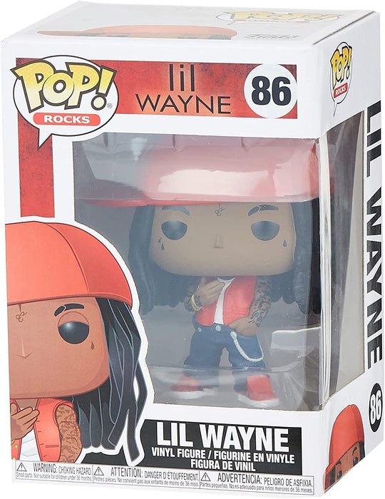 Funko POP! Rocks: Lil Wayne Vinyl Figure [Toys, Ages 3+, #86]