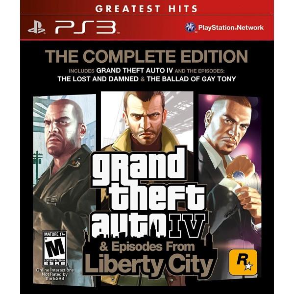Grand Theft Auto IV & Episodes From Liberty City: The Complete Edition [PlayStation 3]