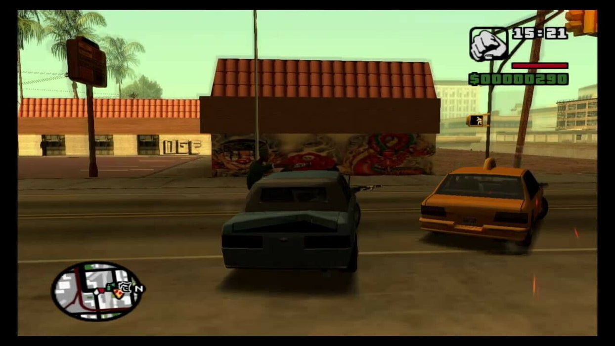  Grand Theft Auto San Andreas for Playstation 2 : Video Games