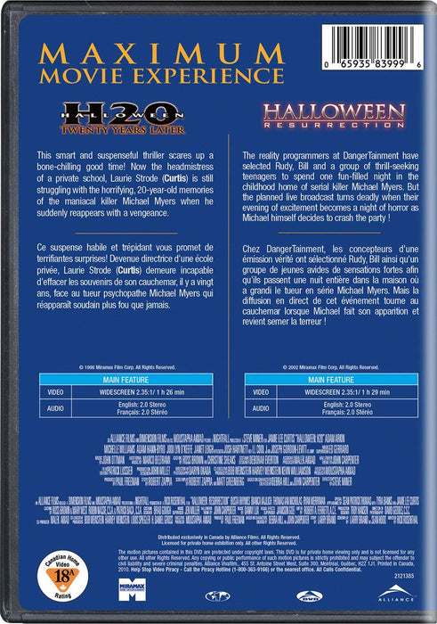 Halloween: H20 / Halloween: Resurrection [DVD Box Set]