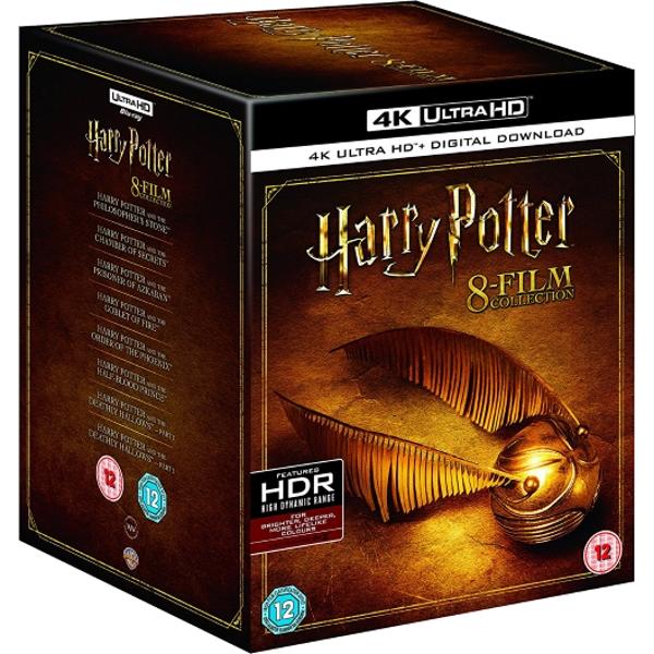 Harry Potter 8-Film Complete Collection [Blu-Ray Box Set + 4K UHD + Digital]