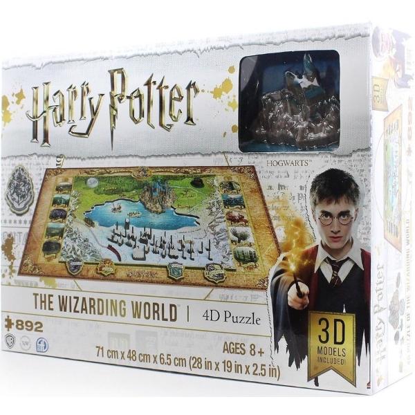4D Cityscapes Harry Potter: The Wizarding World [Puzzle, 892 Piece]
