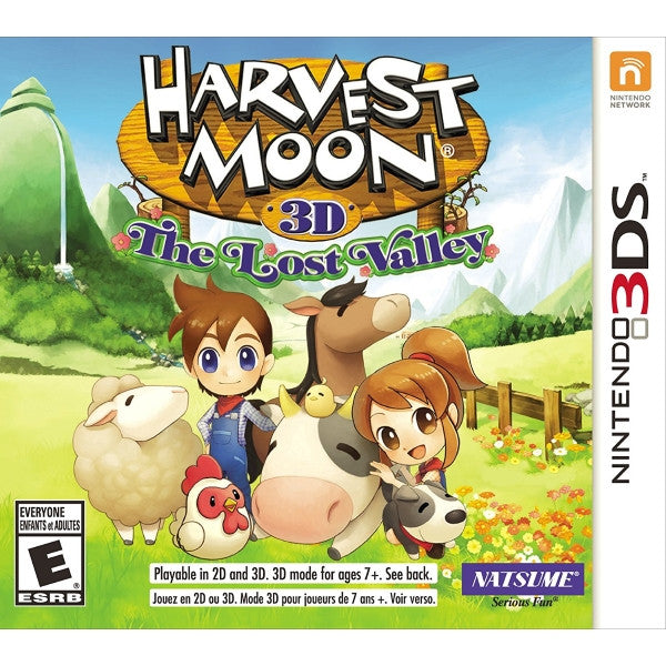Harvest Moon 3D: The Lost Valley [Nintendo 3DS]