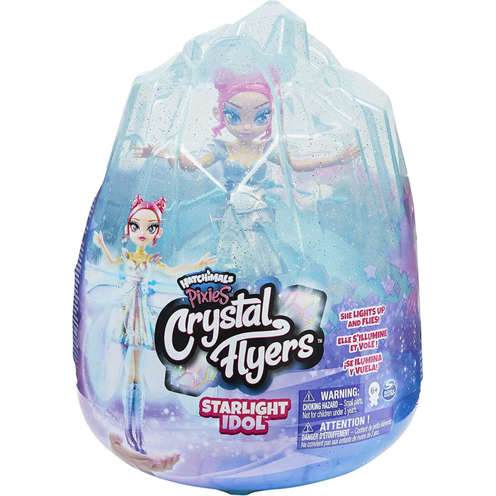 Hatchimals Pixies Crystal Flyers Starlight Idol [Toys, Ages 6+]