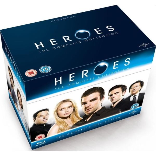 Heroes: The Complete Collection - Seasons 1-4 [Blu-Ray Box Set]