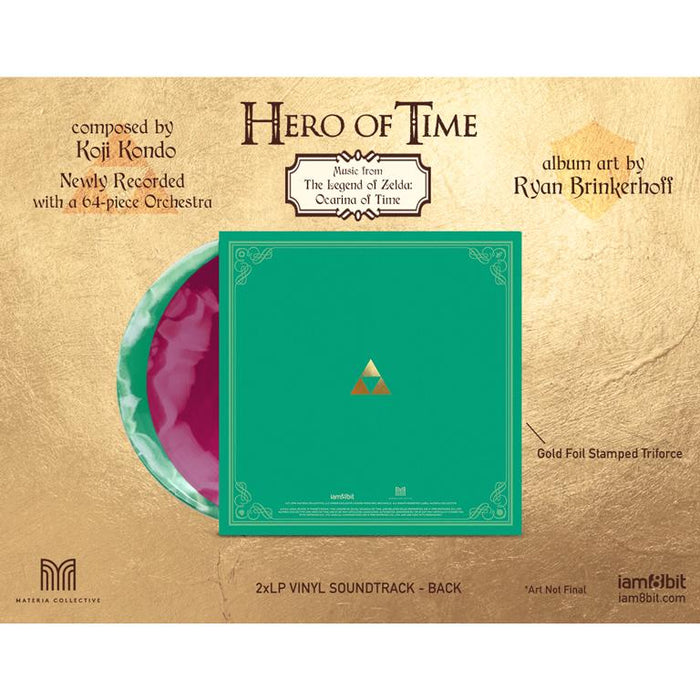 iam8bit  Hero of Time 2xLP Vinyl Soundtrack (Music from The