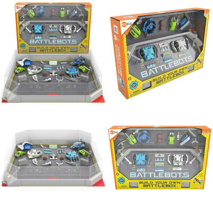 HEXBUG BattleBots: Build Your Own BattleBox - Remote Control Robots [Toys, Ages 8+]