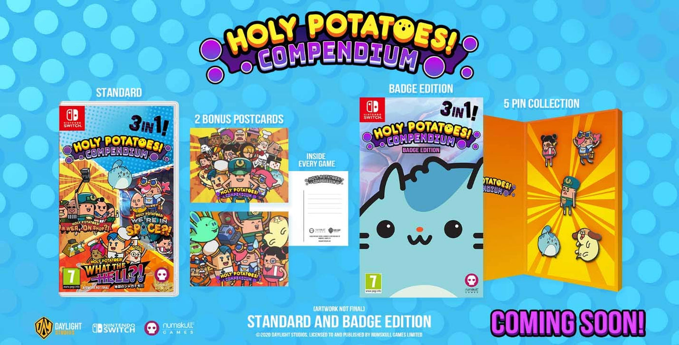 Holy Potatoes! Compendium - Badge Edition [Nintendo Switch]