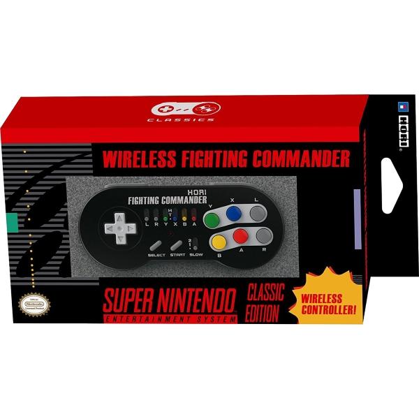HORI SNES Classic Edition Fighting Commander Wireless Controller [Retro Accessory]