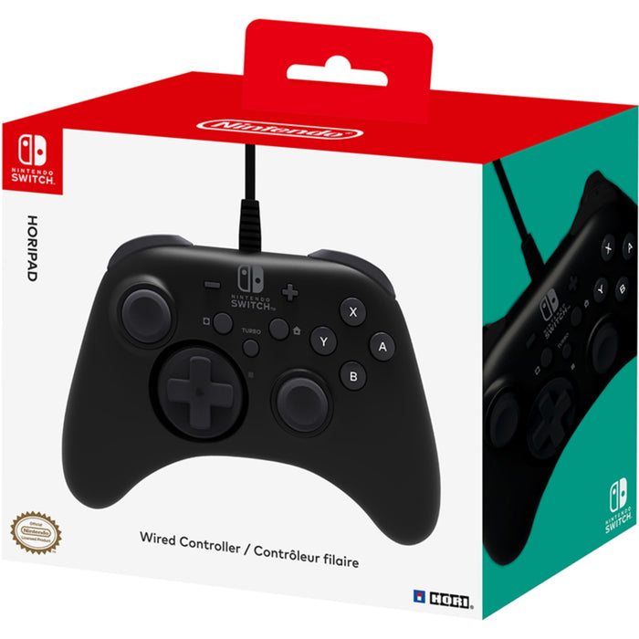 HORIPAD Wired Controller for Nintendo Switch - Black [Nintendo Switch Accessory]