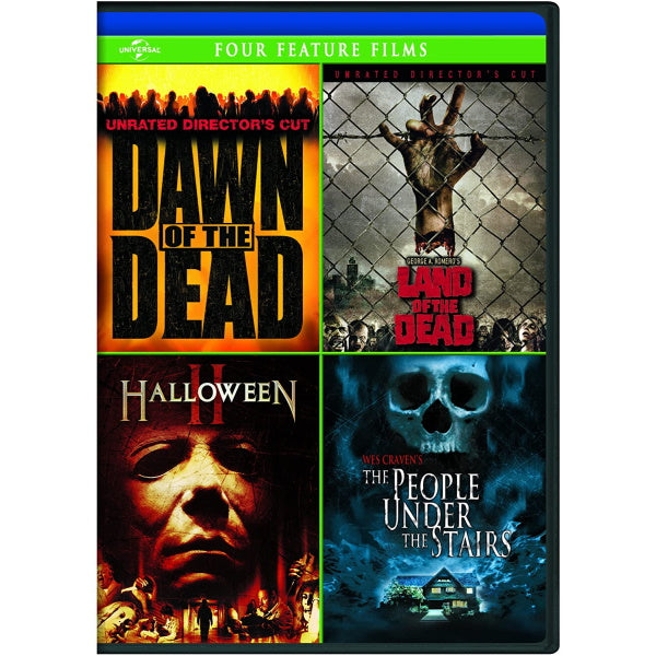 Dawn of the Dead / Land of the Dead / Halloween II / The People Under the Stairs [DVD Box Set]