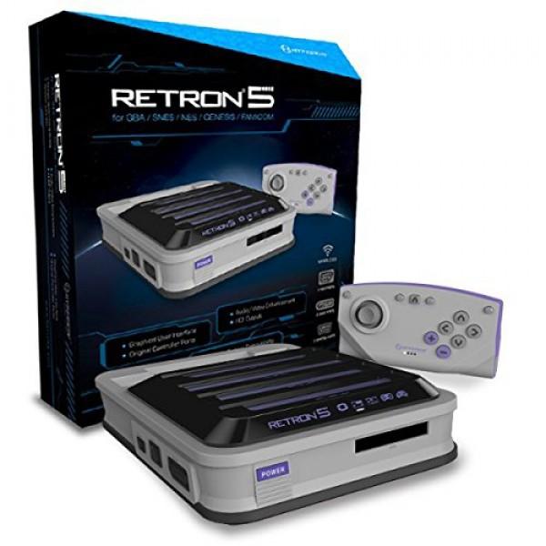 Hyperkin RetroN 5 Video Gaming System - Gray [Retro System]