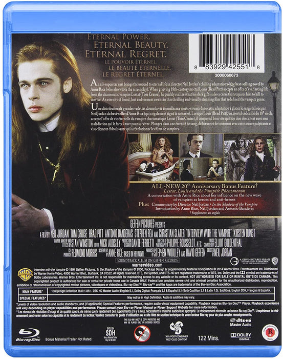 Interview with the Vampire -  20th Anniversary Edition [Blu-ray]