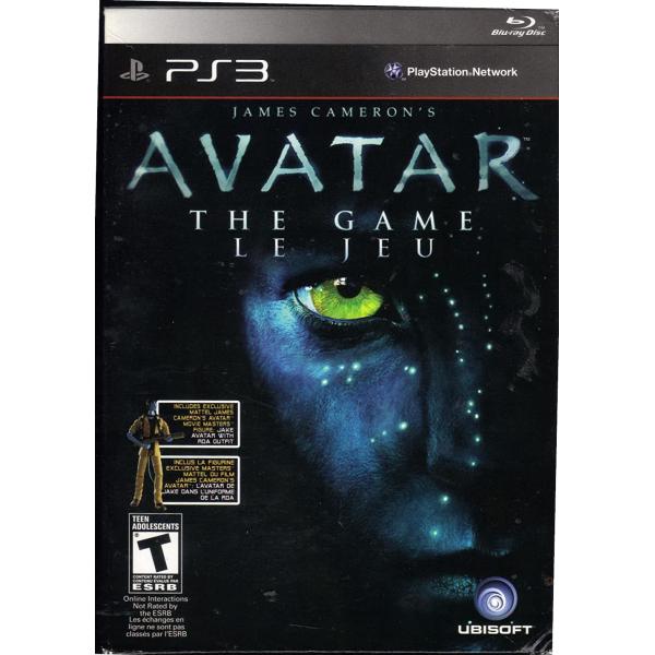 James Cameron's Avatar: The Game w/ Jake Avatar Figure [PlayStation 3]