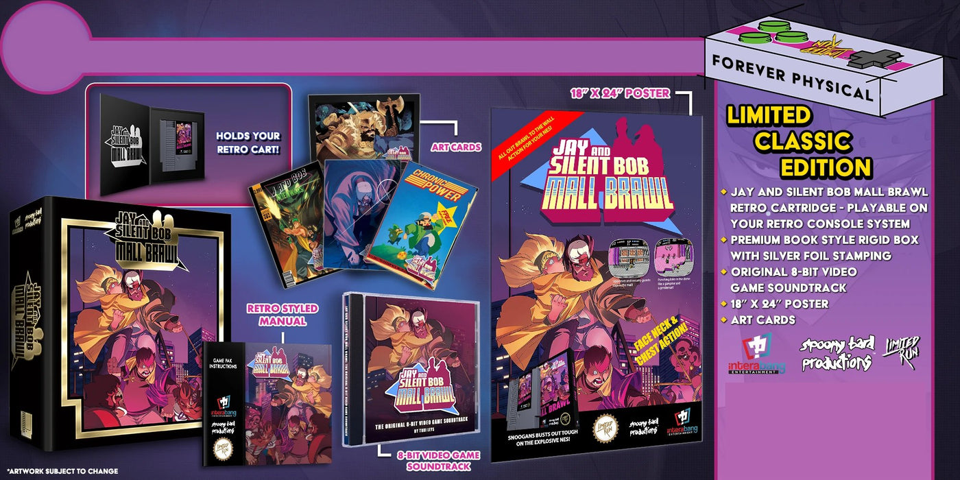 Jay and Silent Bob: Mall Brawl - Premium Edition [NES]