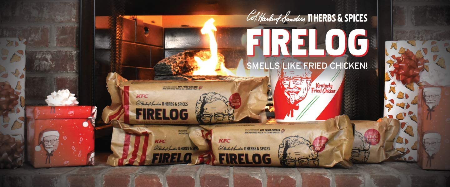 KFC Limited Edition 11 Herbs & Spices Firelog by Enviro-Log [Collectible]