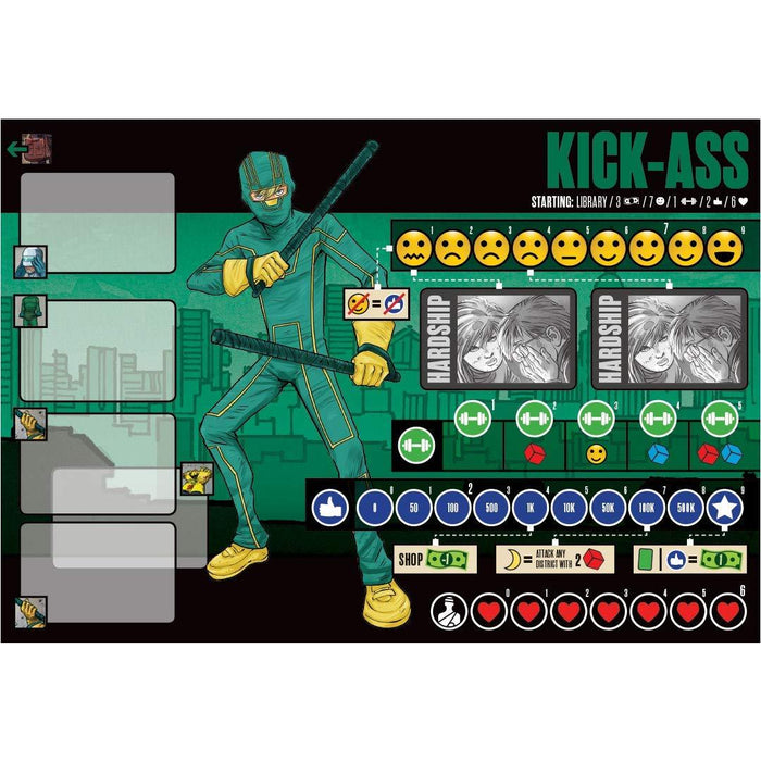 Kick-Ass: The Board Game [Board Game, 1-4 Players]