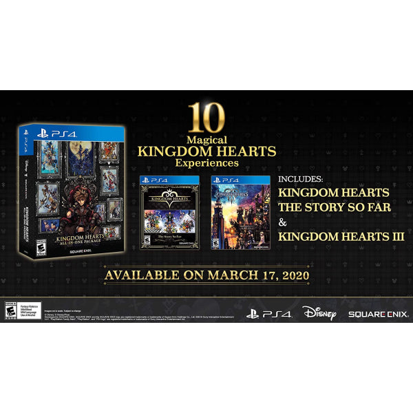 Kingdom Hearts: All-in-One Package [PlayStation 4]