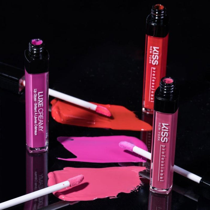 Kiss New York Professional Luxe Creamy Lip Gloss - Hot Magenta [Beauty]
