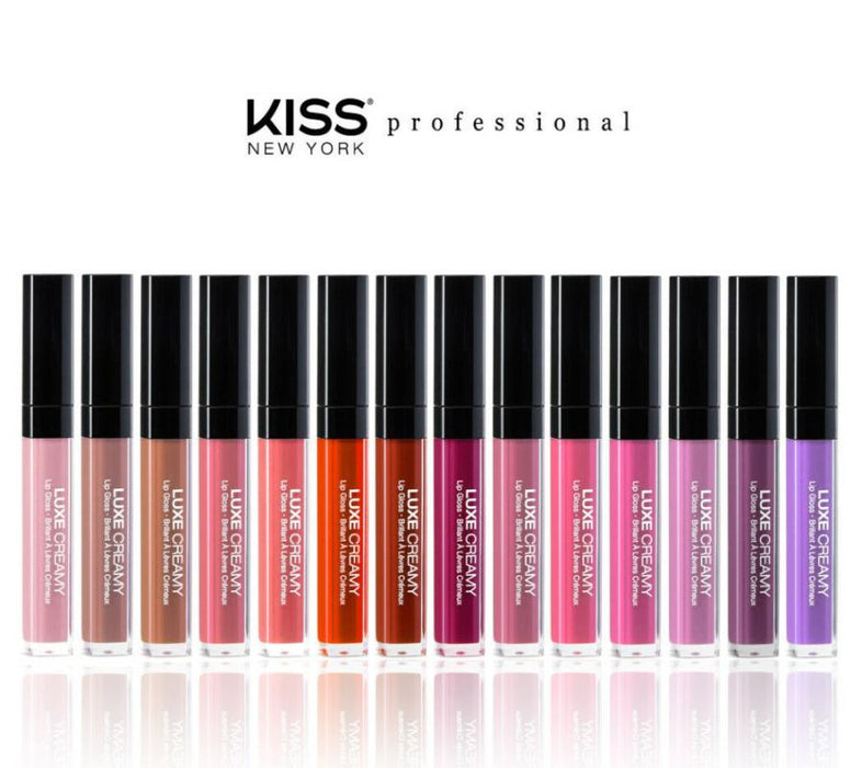 Kiss New York Professional Luxe Creamy Lip Gloss - Coral Reef [Beauty]