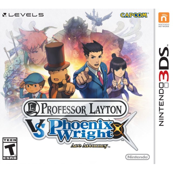 Professor Layton vs Phoenix Wright Ace Attorney [Nintendo 3DS]