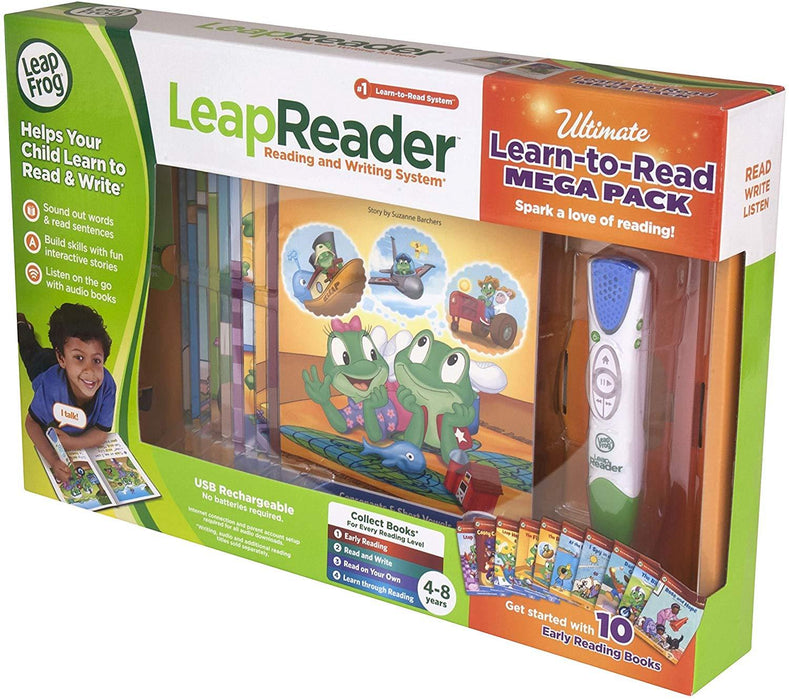 LeapFrog LeapReader - Ultimate Learn-to-Read Mega Pack [Toys, Ages 4-8]