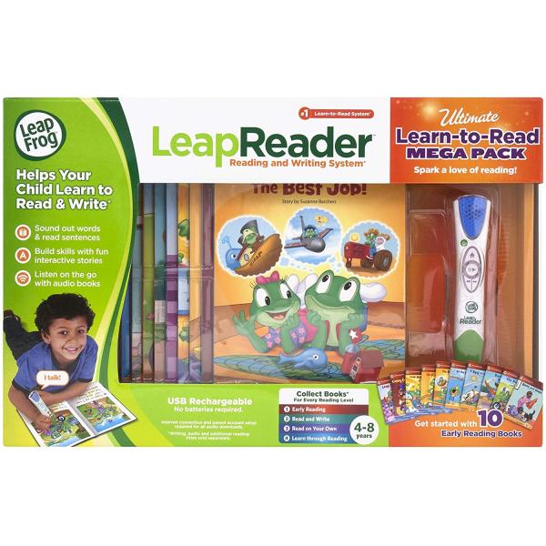 LeapFrog LeapReader - Ultimate Learn-to-Read Mega Pack [Toys, Ages 4-8]