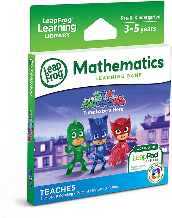LeapFrog LeapPad PJ Masks Time to Be a Hero Learning Game English V