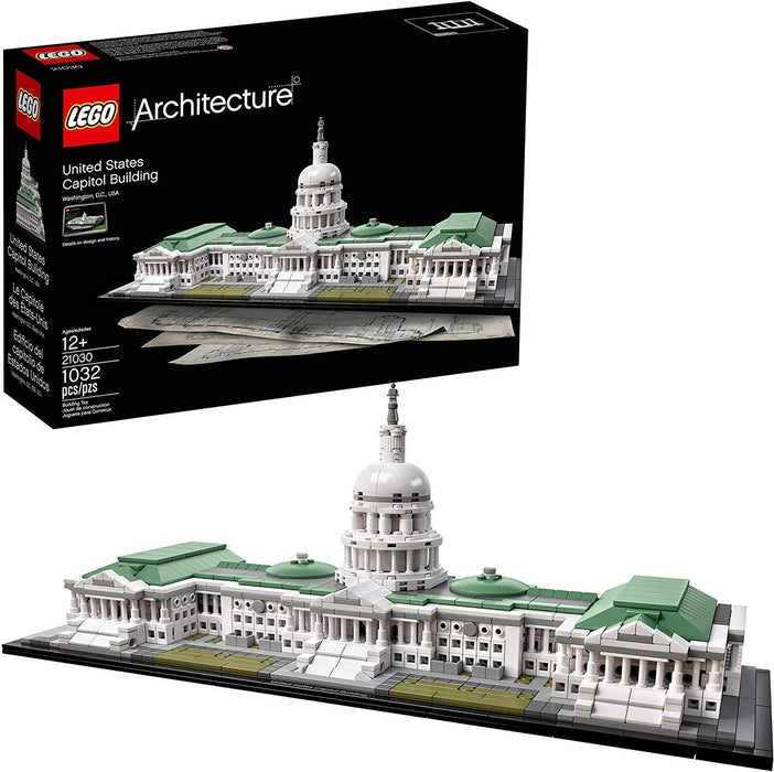 LEGO Architecture: United States Capitol Building - 1032 Piece Building Kit [LEGO, #21030]